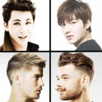 boys men hairstyles and hair cuts 2019 android application logo